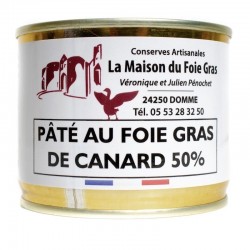 Pâté 50% de foie de Canard - 200g
