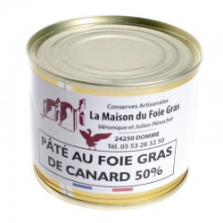 Pâté 50% de foie de Canard - 200g