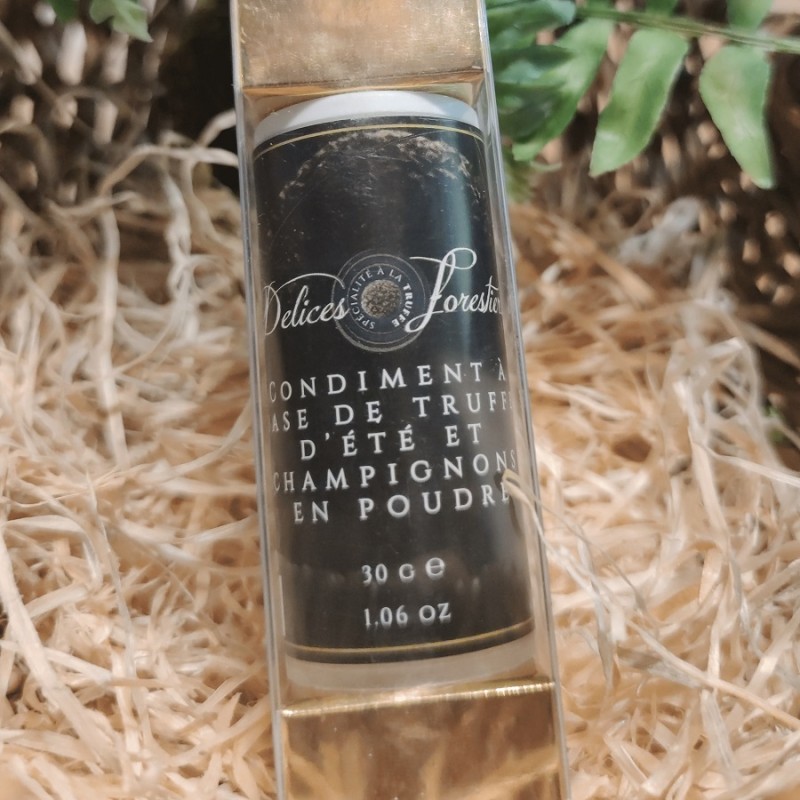 Condiment à base de Truffe d’été et Champignons en poudre - 30 g