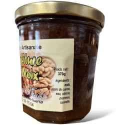 Noix et pomme cannelle - Confiture Extra - 370 g