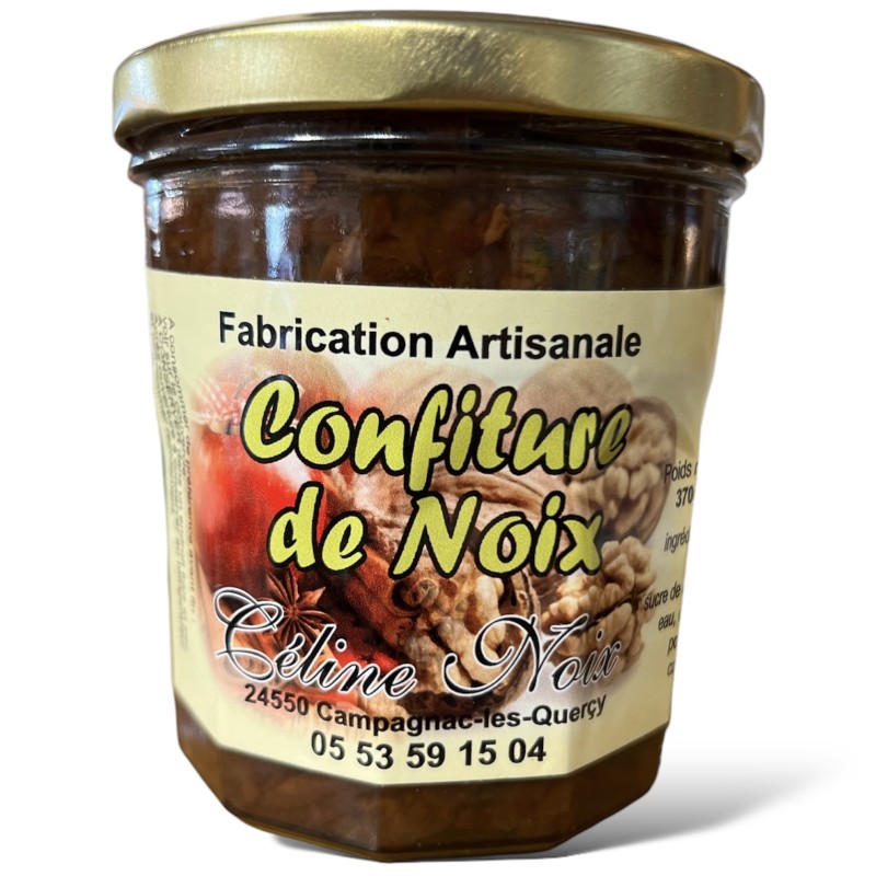 Noix et pomme cannelle - Confiture Extra - 370 g