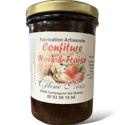 Noix et fraise - Confiture Extra - 260 g