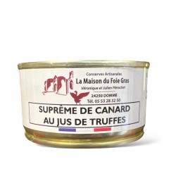 Suprême de canard au jus de...