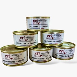 Lot Rillettes de Canard 130g - 5+1 Offerte