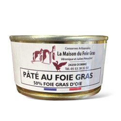 Pâté de foie d'Oie 50% 130 g