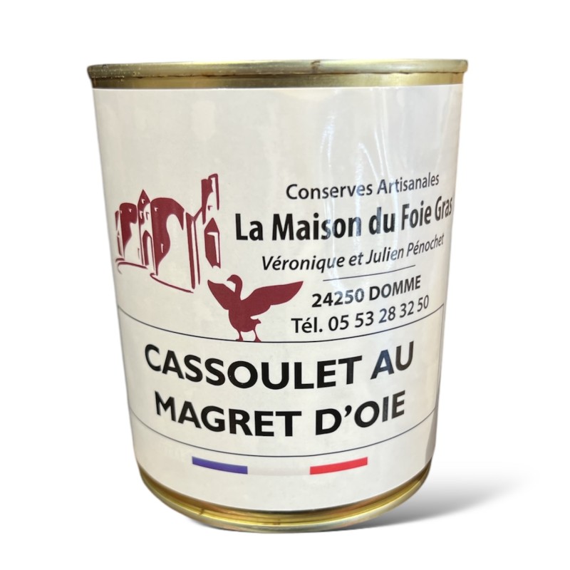 Cassoulet au magret d oie confit