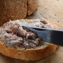 Lot de Rillettes d'oie aux figues & pain d'épices  130 g - 5+1 gratuite