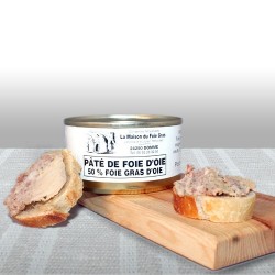 Lot Pâté de foie d'Oie 50% - 130g - 5+1 Gratuite