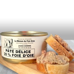 Lot Pâté Délice 20% de foie...