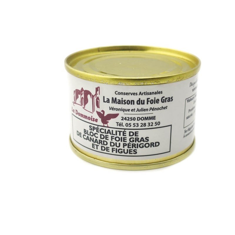 Spécialité bloc de foie gras de canard à la figue 65 g